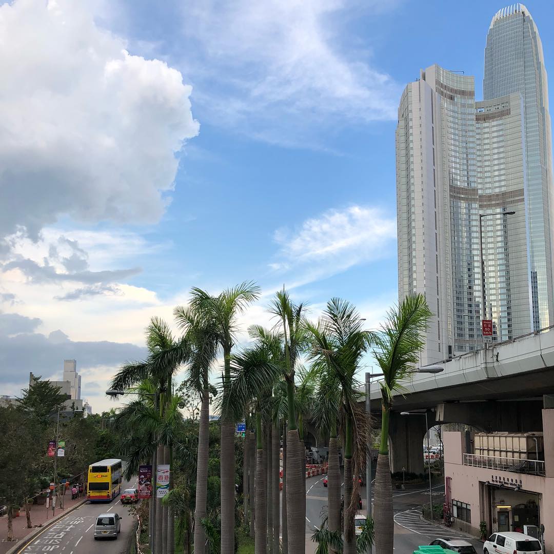 Image for Hong Kong blue sky+clouds